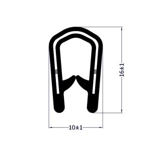 Canalina armata 10×16 2 alette