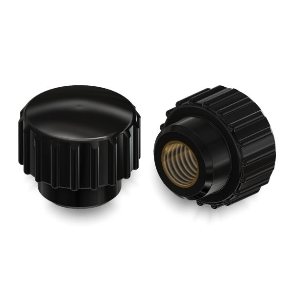 03 7 19 VOLANTINO ZIGRINATO CON BOCCOLA IN OTTONE FILETTATA f75ad465